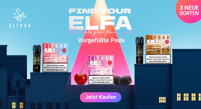 Elf Bar Elfa Pods günstig kaufen Elfa Pods im Angebot kaufen