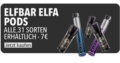 Elf Bar Elfa Pods - Alle Sorten im Angebot