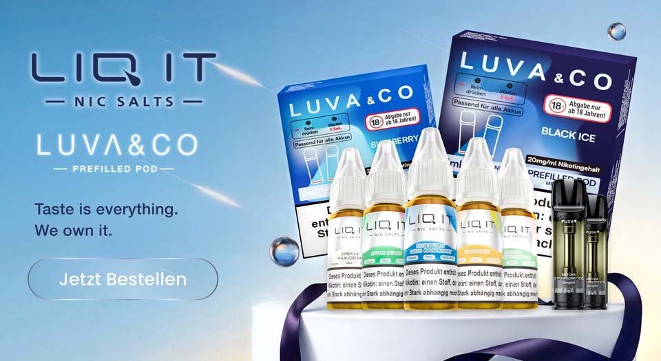 Lovesticks Pods und Liquid Angebot Liquid und Pods von Lovesticks