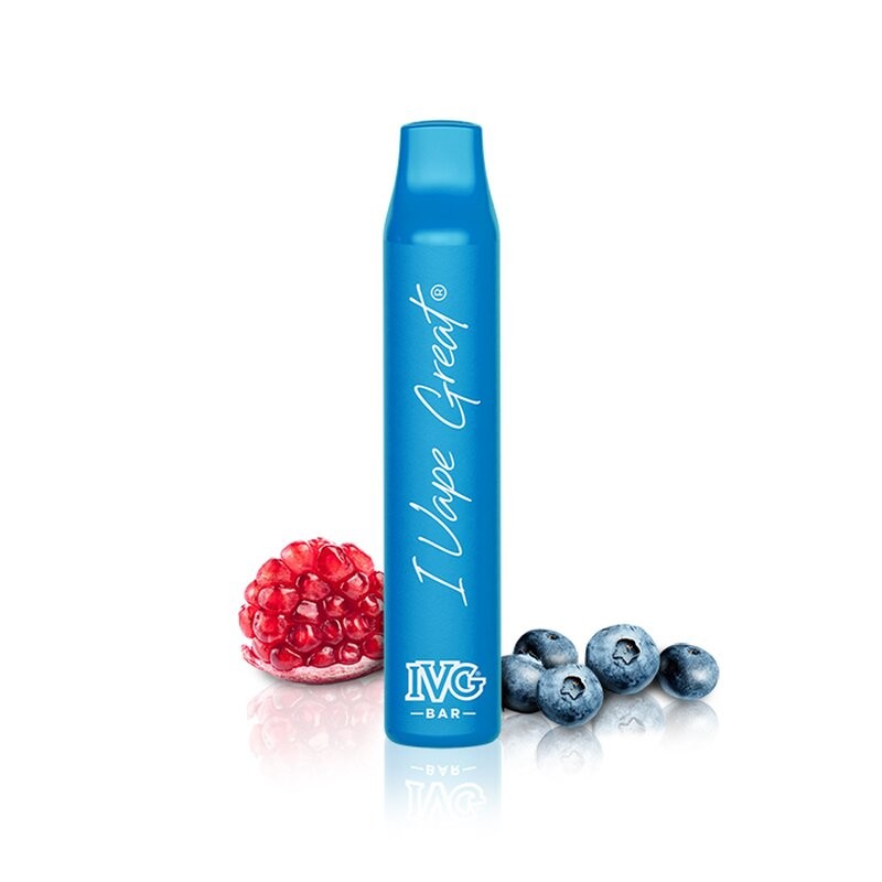 Ivg Bar Blueberry Pomegranate Mg Einweg E Zigarette Dampflager