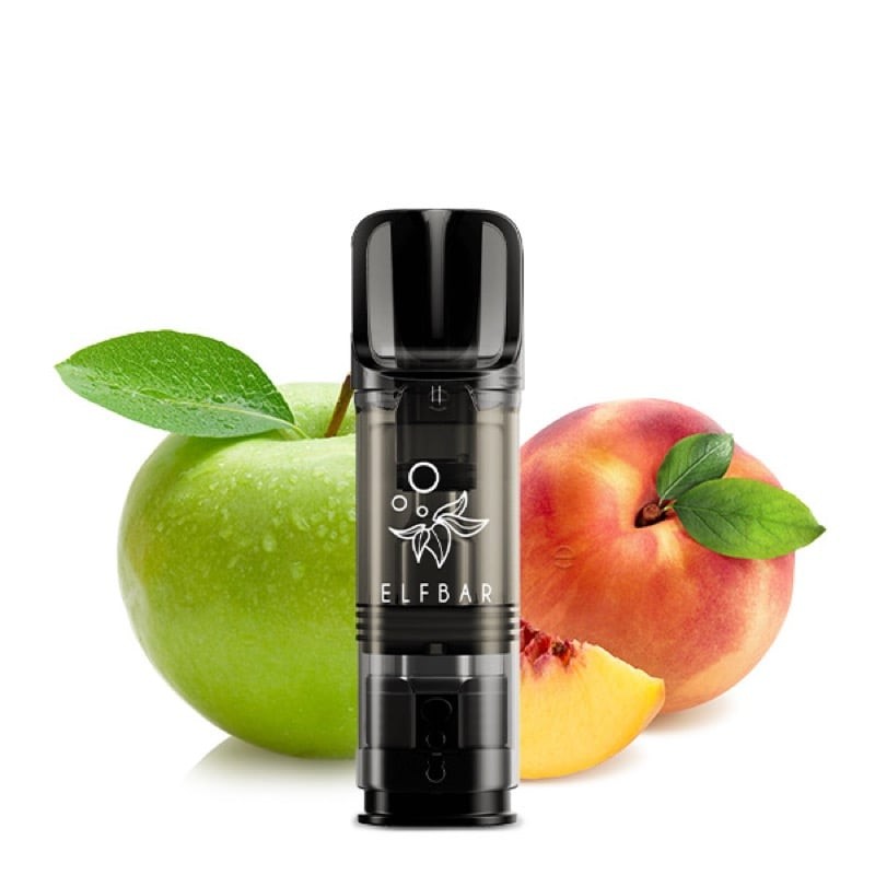 Ohne Nikotin - Elfa Pods by Elfbar - Apple Peach