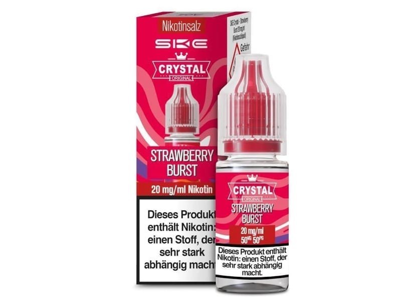 SKE Crystal Nic Salt Liquid Strawberry Burst