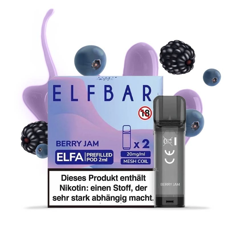 Elfa Pods Berry Snoow 20mg 2er Packung