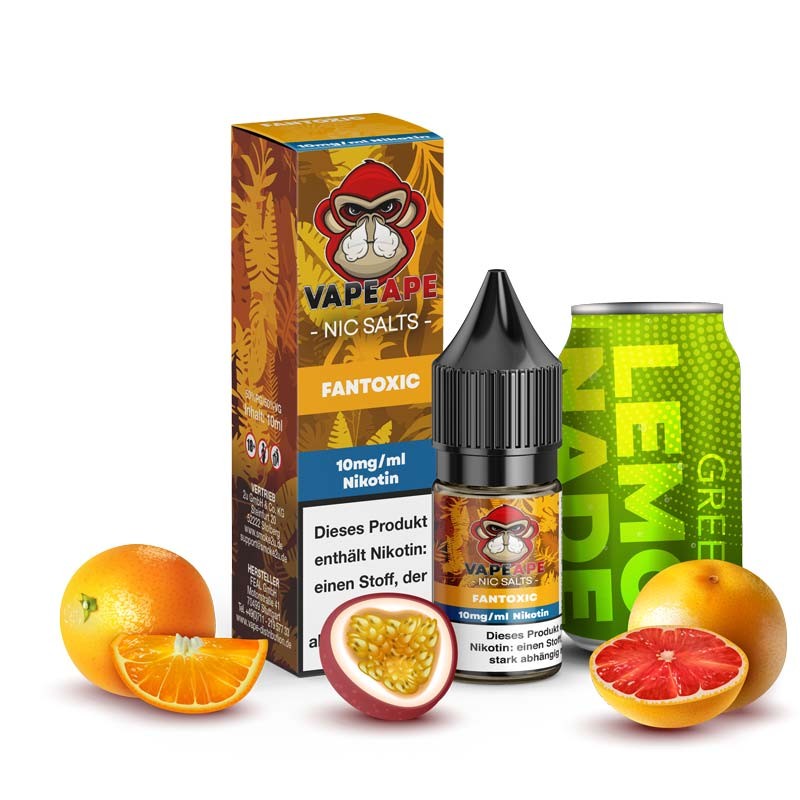 VapeApe Nikotinsalz Liquid fantoxic