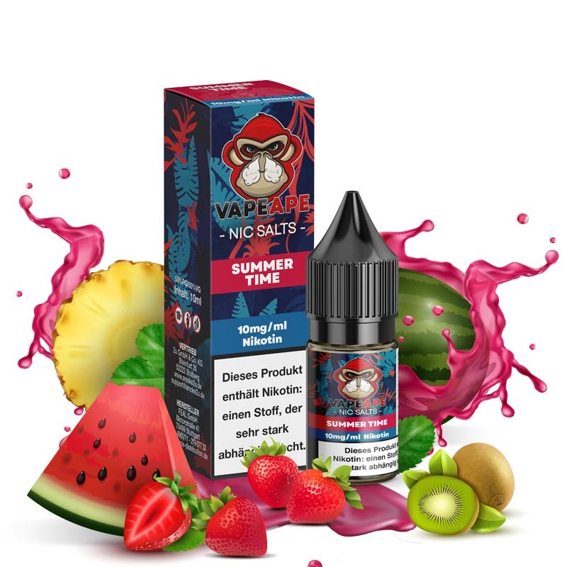 VapeApe Nikotinsalz Liquid summer_time