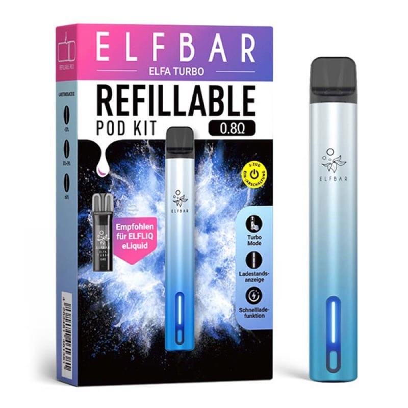 Elfbar Elfa Turbo Kit aurora-cyan