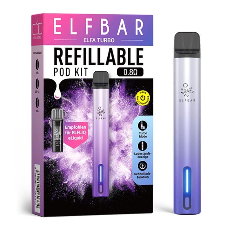 Elfbar Elfa Turbo Kit aurora-purple