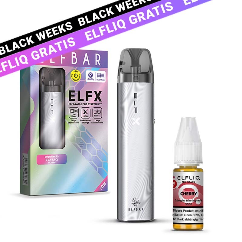 Elfbar ELFX Bundle mit Elfliq