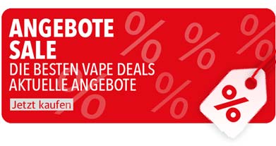 Vapes und Pods im Angebote - stark reduziert - hier kaufen Sie Ihre Vapes und Liquids günstig!